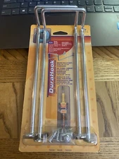 Triton Products DuraHook 828 8" Lg. 80* Bend 2-3/4-Inch I.D.X1/4"Dia Zinc NEW