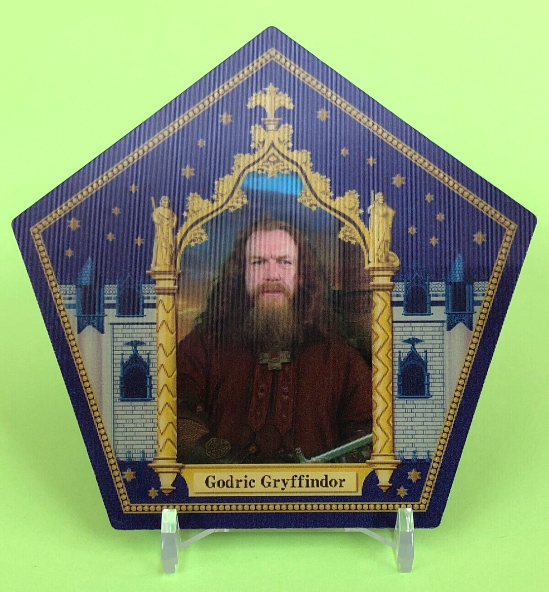 Godric Gryffindor Harry Potter Chocolate Frog Card UNIVERSAL