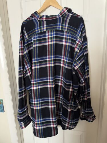 Polo Ralph Lauren Men’s 3X-BIG Big & Tall Plaid Flannel Workshirt NEW - Picture 7 of 12