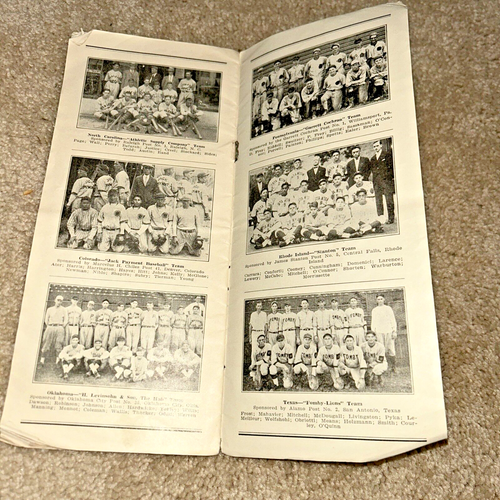 1929 Junior Baseball Handbook of THE AMERICAN LEGION Rules and Guide Book - Picture 14 of 19