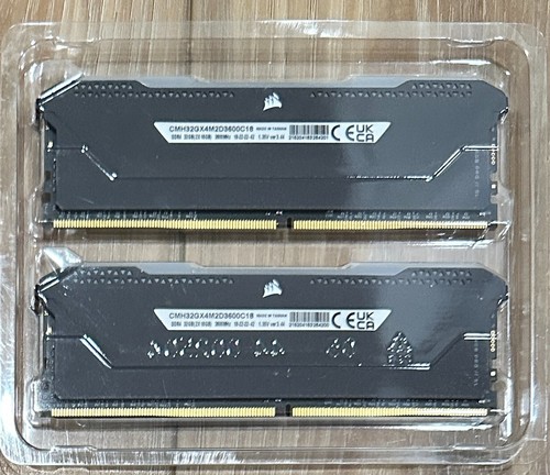 Corsair Vengeance RGB PRO 32GB (2X16GB) DDR4-3600 MHz Black - Photo 3/4
