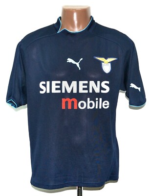 SS LAZIO ITALY 2002/2003 AWAY FOOTBALL SHIRT JERSEY PUMA SIZE S | eBay