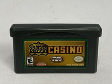 Nintendo Gameboy Advance Golden Nugget Casino Cartridge