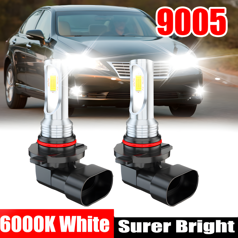 LED Headlight Hi Beam Bulb Kit White For Lexus ES350 Base Sedan 4-Door 2007-2015