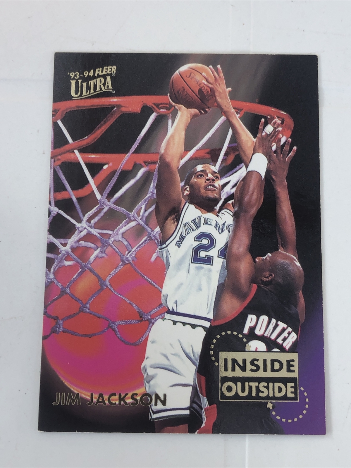 1993-94 Fleer Ultra Inside/Outside Jim Jackson #2