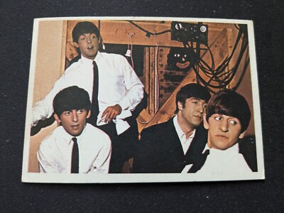 1964 Topps Beatles Diary Card # 31A George, Paul, John, Ringo (VG/EX)