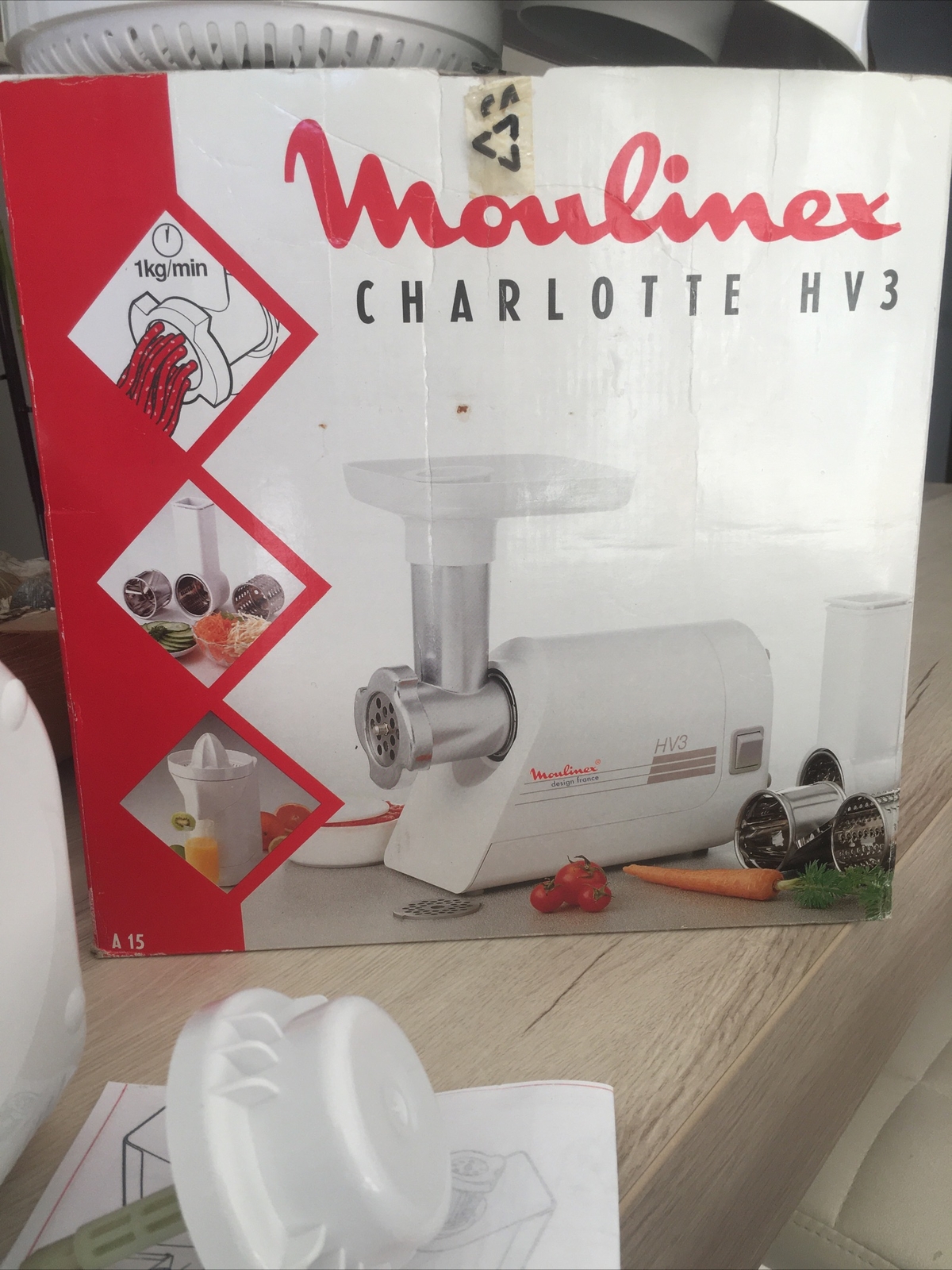 MOULINEX Fleischwolf Ersatzmesser HV3 - Original Ersatzteil A154