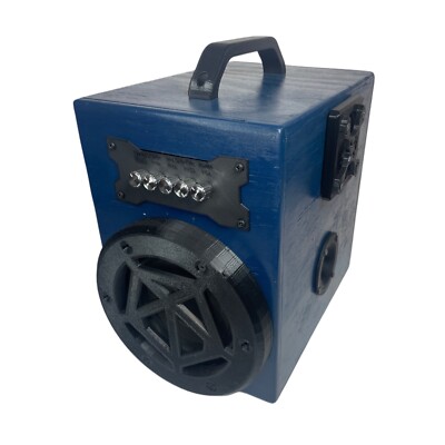Real Wood Portable/home Bluetooth speaker Bass Custom Built