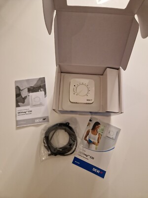 Devi Thermostat devireg 530 JUSSI 140F1032, reinweiß, neu & original verpackt