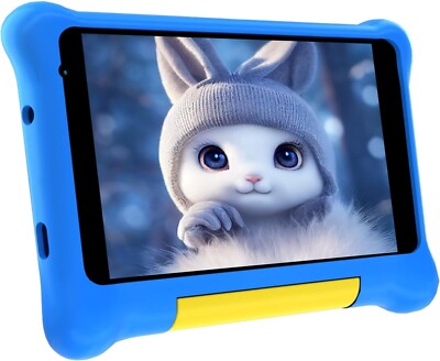 ULIST Kids Tablet 7 Zoll Tablet für Kinder, 2GB+32GB Android 12 Kleinkinder (blau)