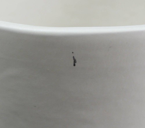 Gainey C-6 Matte White Architectural Pottery Planter Mid Century Modern - Picture 7 of 8