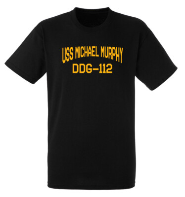USS Michael Murphy DDG-112 Arleigh Burke Destroyer Short Sleeve Tee Shirt