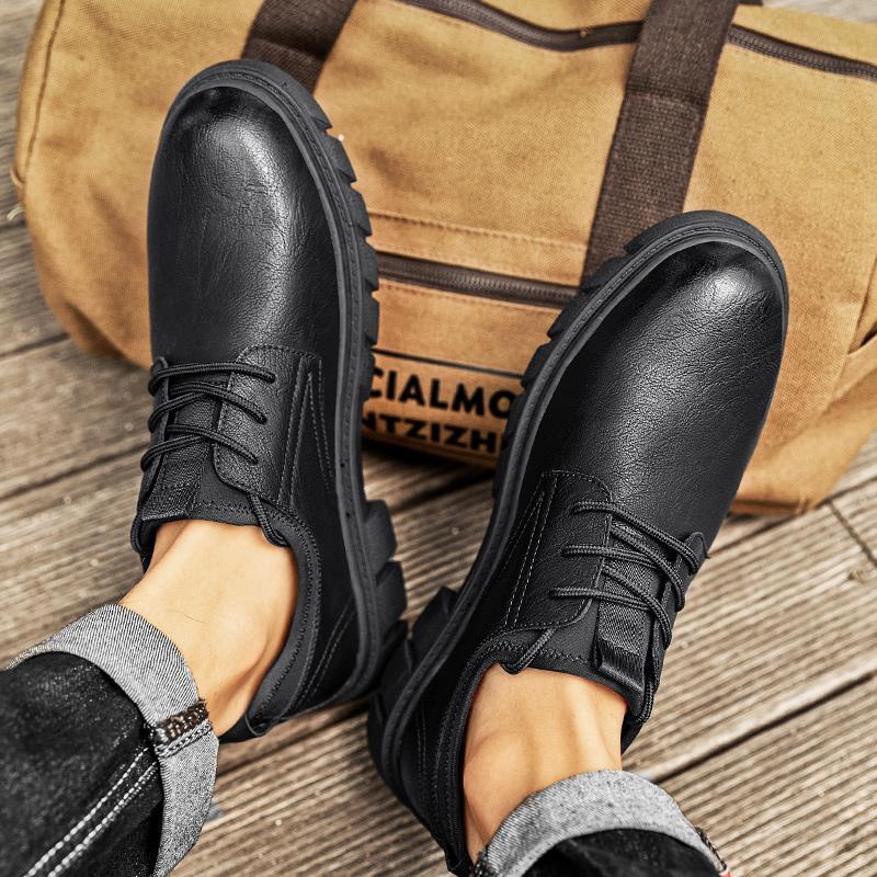 SAOLA Scarpe da uomo Leisure Pump Work British Business Oxfords matrimonio stringate tinta unita