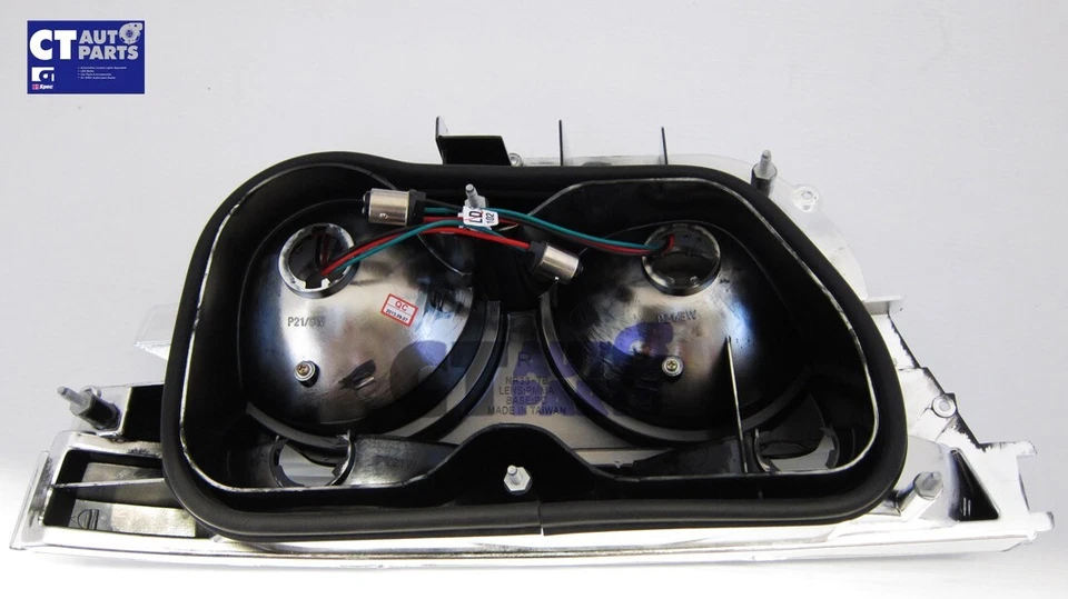 Smoke Red LED Tail Lights for 95-98 Nissan Skyline R33 GTR GTST RB26 taillights - image 4 of 4