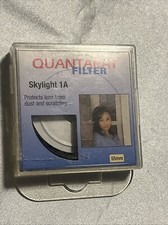 55mm Skyligth 1A Glass Lens Filter 55 mm Japan Quantaray 003