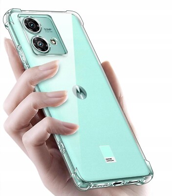 Für Motorola Edge 40 Neo - Clin Anti Shock Case Tasche SchutzHülle Stoßfest Etui