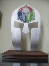 Spartan race two-sided trifecta holder with neckband