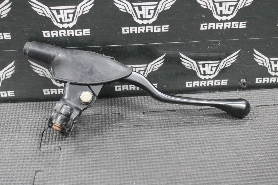 Honda XR70R 1999 OEM soporte de percha de freno delantero negro con palanca 53175-GM2-010 Foto 3 de 4