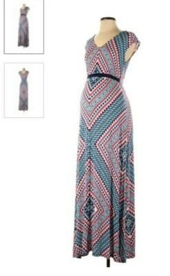 jessica simpson maternity maxi dress Jessica Simpson Maternity Printed Maxi Dress