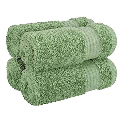 Cotton Paradise 100% Cotton 4 Piece 13" x 13" Bath Assorted Sizes , Colors - Picture 48 of 104
