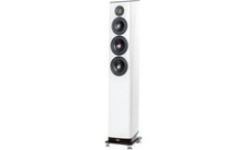 Elac Vela Fs 409 Floor-standing Speaker Vfs409-gw (high-gloss White, Each)
