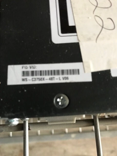 Cisco Catalyst WS-C3750X-48T-L V06  48P 1GbE Switch - Image 3 of 3