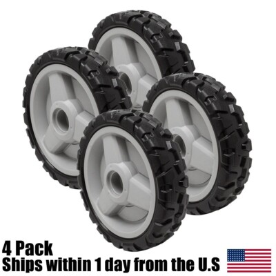4PK Drive Wheel 8'' x 1.75'' for Husqvarna HU775AWD LC 356AWD HU725AWDH HU725AWDHQ