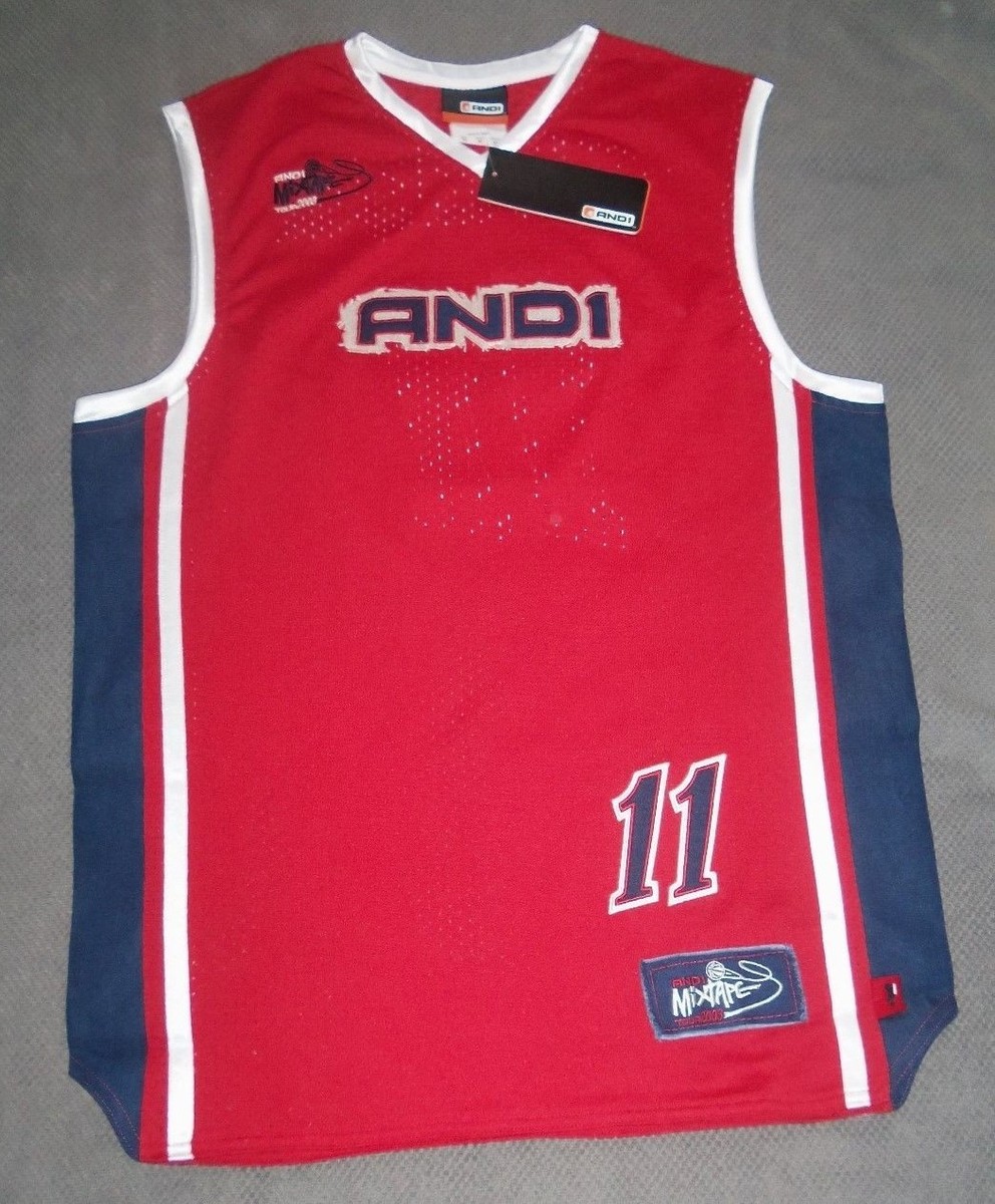 2006 AND1 MIXTAPE TOUR ストリートバスケ ユニフォーム And 1 2006 Mixtape Tour Authentics Basketball Jersey & Shorts