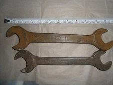 LION BRAND SPANNERS, 2 X VINTAGE SPANNER BRITISH MADE