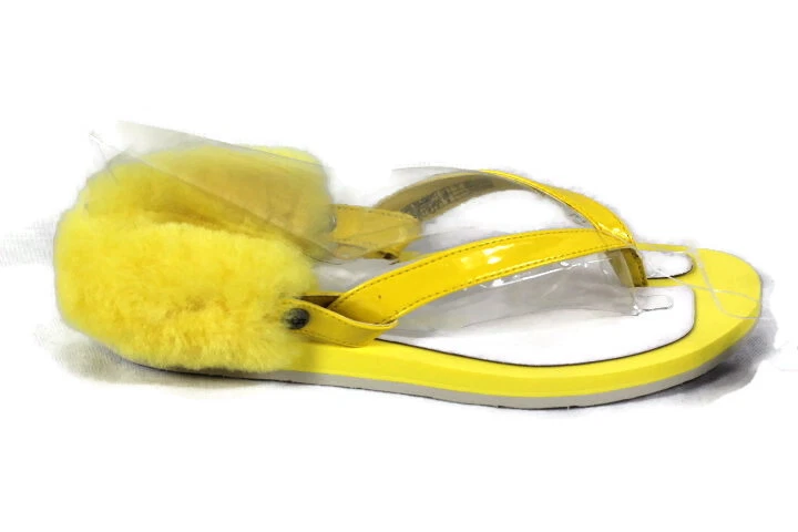 Sandalo piatto donna UGG giallo LaaLaa taglia 7