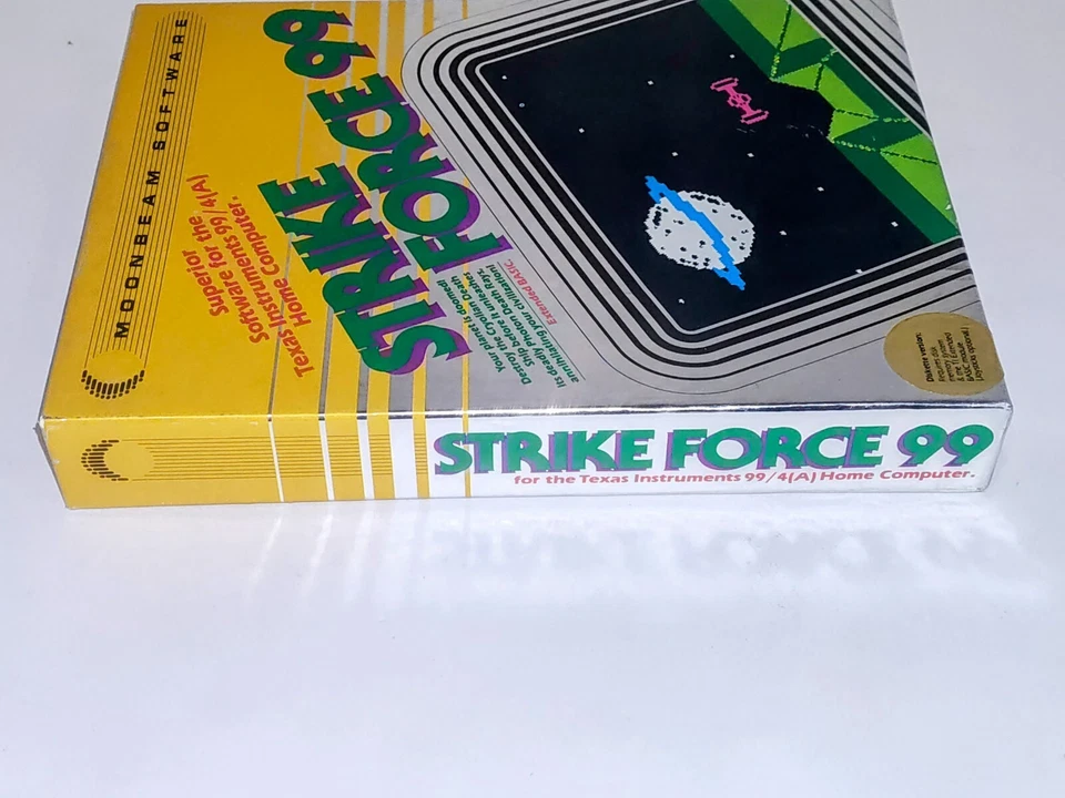 Strike Force 99 Ti-99/4a Versión Disco Caja Instrucciones Moonbeam Software (Raro) Foto 4 de 4