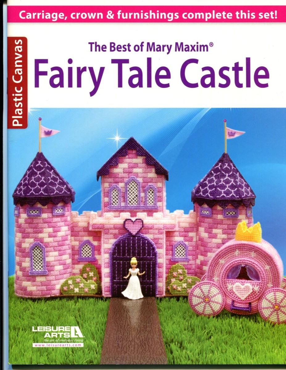 Fairy Tale Castle, plastic canvas book (Leisure Arts) 24 pages