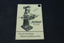 Vecchia Pressa KERMA Per Forare Carta Pubblicità Vintage Collezionista