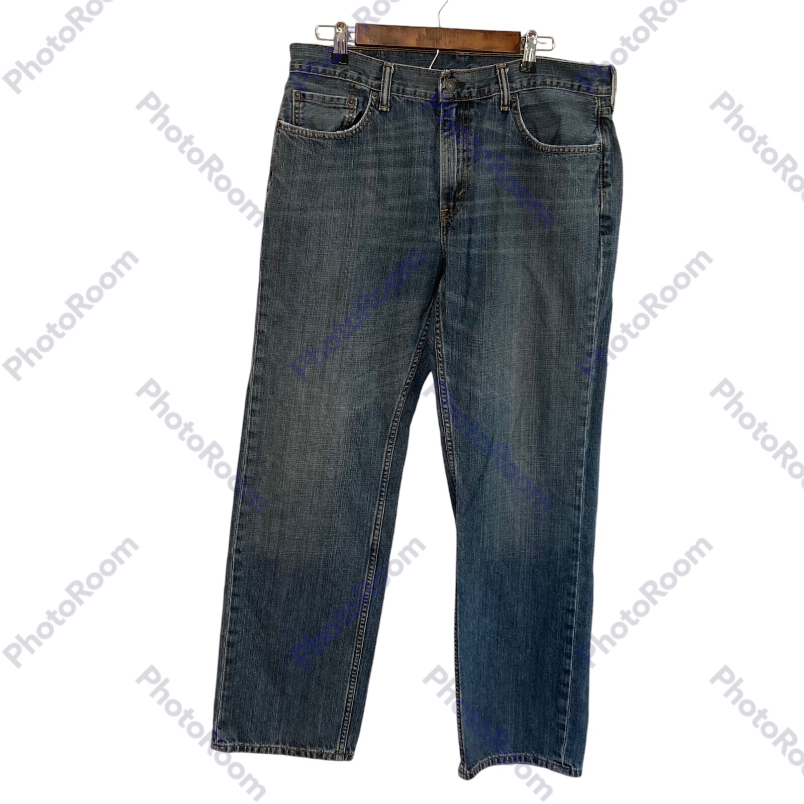 Levi's 559 Jeans Mens 34x32 Blue Relaxed Fit Straight Leg Medium Wash Denim
