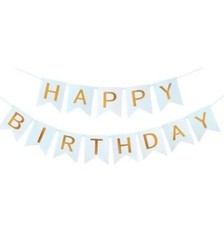 Buy 1 Get 1 Free  Happy Birthday Decorative Banner.