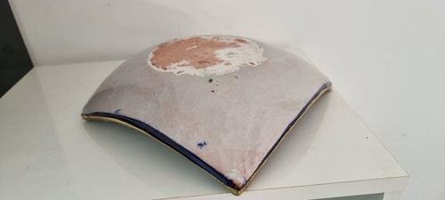 Orientalist Ceramics Blue Decor. Dish Céramique Moyen-Orient Cendrier, Assiette - Photo 10 sur 10