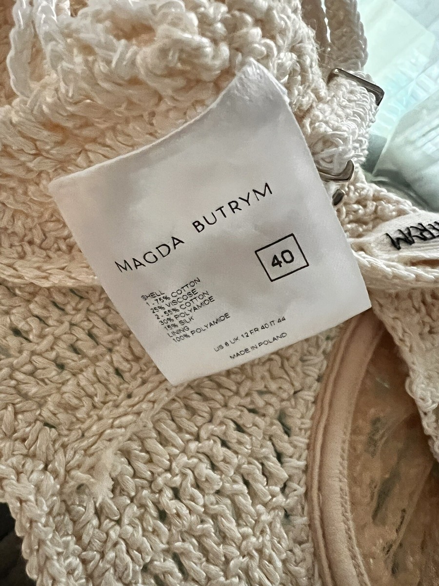 【Magda Butrym】 Crochetバレエフラット MAGDA BUTRYM Crocheted mules | NET-A-PORTER