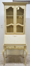Ethan Allen Secretary Desk French Country Paint decorated