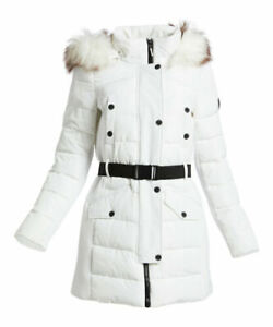 michael kors puffer coat with belt