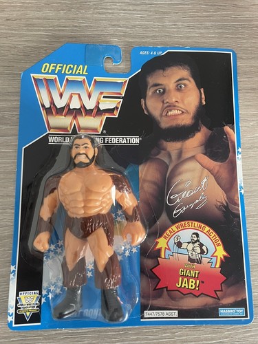 WWF Giant Gonzalez MOC Hasbro World Wrestling Fede...