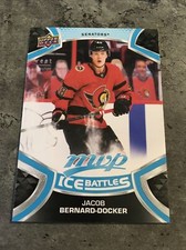 Jacob Bernard-Docker  Senators 2021-22 Upper Deck MVP Ice Battles #232SP