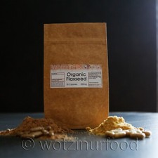 Flaxseed Capsules Linseeds Golden and Brown Flax Seed Capsules.