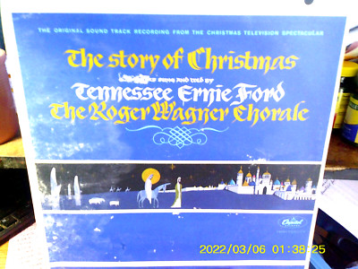 TENNESSEE ERNIE FORD 1964 CAPITOL T-1964  THE STORY OF  CHRISTMAS  PLAYED EX+