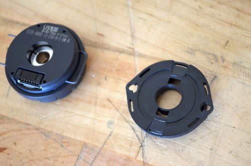 New US Digital EC35 Optical Commutation Encoder 4000cpr 12-pole, for 1/4" Shaft - Picture 9 of 12