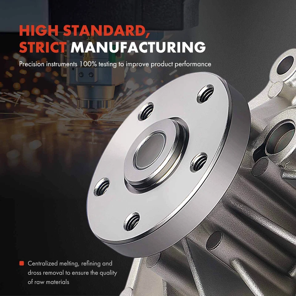 Bomba de agua del motor para camión Freightliner Cascadia Sterling Western Star diésel Foto 3 de 4