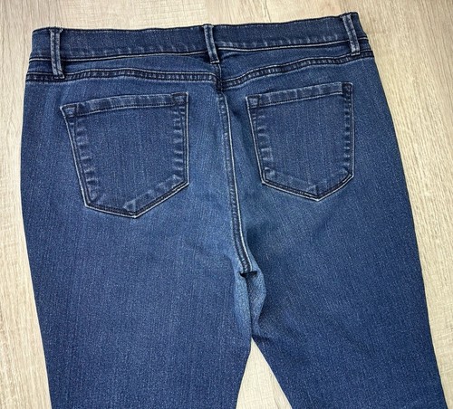 Ann Taylor Loft Modern Skinny Jeans Blue Denim Pants 31/12 P (Actual 32.5X26) - Picture 6 of 18
