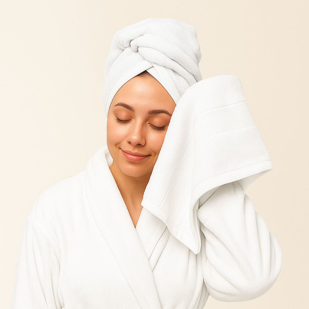 8 Pack Luxury Bath Towel Set 100% Cotton &ndash; Soft, Absorbent, Hotel & Spa Quality.