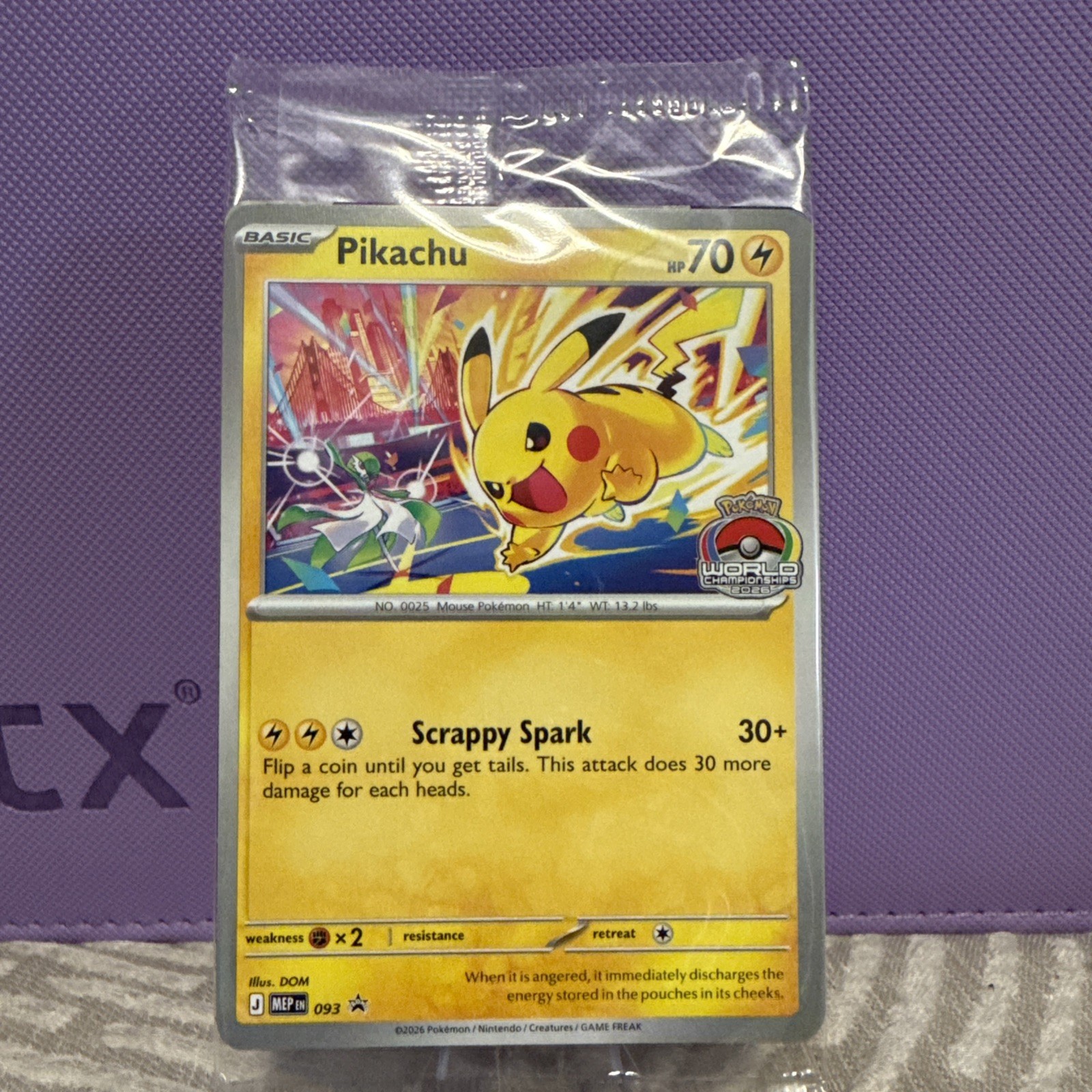 Pikachu 093 Me: Mega Evolution Promo Regular
