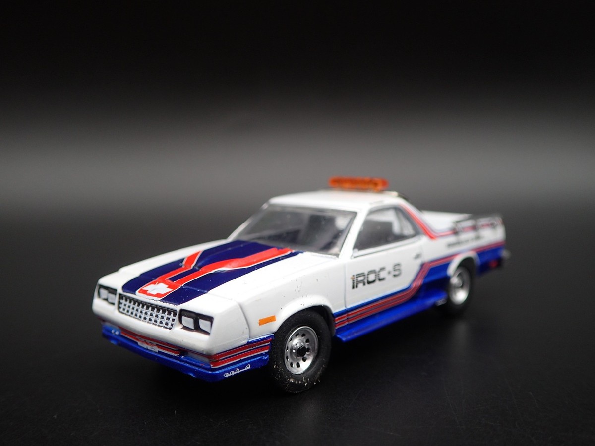 1985 85 CHEVY CHEVROLET EL CAMINO SS IROC PACE CAR 1:64 SCALE