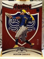 2024 Panini Crusade - Squires Jackson Chourio #30 Red /99 (RC)